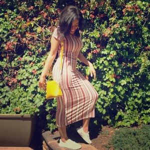 Striped Bodycon Dress